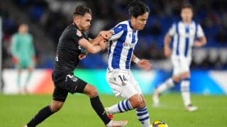 「本物の短剣」「電撃」圧巻の個人技でゴールを決めた久保建英、現地メディアも高評価「常に危険だった」