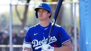 大谷翔平のブルペン30球　ロバーツ監督が称賛「グッドショー」、ファン100人拍手