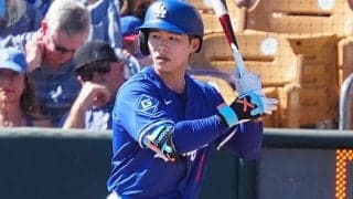 ド軍“韓国逸材”、残るマイナー開幕の可能性　指揮官が言及「疑問符がつくとすれば打撃」