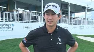 星野陸也、強風吹き荒れる難関コースに挑む「ボギーにしないマネージメントが大事」