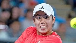元世界8位にストレート勝ち