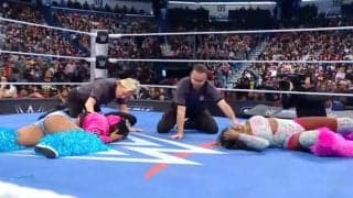 何が起きた？ ゴング前に乱闘開始→まさかの“試合不成立”でモヤモヤ…小悪魔美女の卑劣奇襲に会場騒然「これで終わり？」