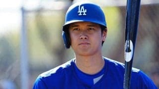 大谷翔平、ライブBPで“今季1号”　130m弾にファン熱狂「Ohhh！」…OP初戦はvs菊池雄星に