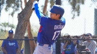 大谷翔平の1号に“違和感”「調整で…」　詰まってるのに衝撃の一撃「すごい音」