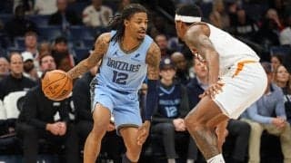 サンズとの大激戦を制したグリズリーズのモラント「自信を持ってショットを打ち続けた」