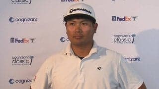 久常涼は76位　「スピードがあまり合っていない」とパッティングに課題