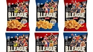 『B.LEAGUEチップス』3月4日に発売…今季もBリーグカードとコラボ