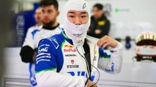 「初日より難しい日だった」角田裕毅、PSテスト2日目は雨に見舞われるも好感触　課題解決が重要と主張「やるべきことに集中した」