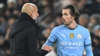 「あまりプレーしていないのはできなかったから」出場機会限られるグリーリッシュにグアルディオラ監督が言及、本格合流のエチェベリは「様子を見る」