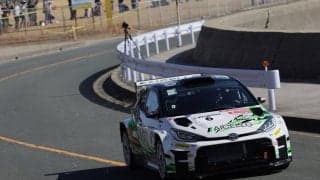 ラリー三河湾初日、新井大輝がSS1でまさかのリタイア、ヘイキ・コバライネンが鎌田卓麻と僅差のバトル