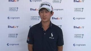 星野陸也、5打差を追う最終日へ「しっかり伸ばしていかないと上位争いに食い込めない」