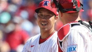日本人右腕を囲む「とんでもねえメンツ」　OP戦での光景にX驚愕「憧れないのは無理」