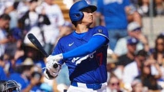 大谷翔平、OP戦2戦連続安打　ヘッドバンプ“空振り”→新スライディングも披露…2の1で交代