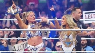 「やばい美魔女」「なんと美しい」49歳レスラー、驚きの美貌にネット騒然 「全くみえない」放送席も驚き