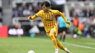 三笘薫がヒザに問題？ 指揮官が検査を明かす「酷くないことを願う」…今季は31試合で8ゴール3アシストの活躍