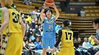 トライアウトで入団した姫路イーグレッツの御子柴百香…2シーズン目は得点源として奮起