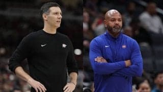 2月の月間最優秀コーチ賞にサンダーのデイグノート、ピストンズのビッカースタッフが選出