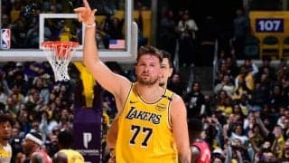 ドンチッチがレイカーズ史上4人目の快挙…1試合で30得点15アシスト以上を記録