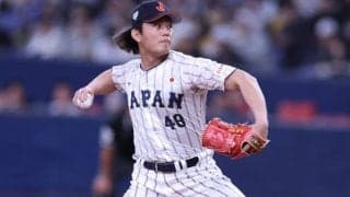 3月初旬に最速158キロの衝撃　“ネクストメジャー”26歳右腕が話題「この力感で158キロはえぐすぎる」【侍ジャパン】