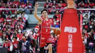 思い出の地、船橋アリーナで千葉Jの瀬川琉久がホームデビュー＆初フィールドゴール得点成功