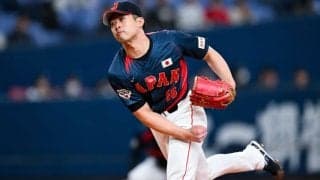 最速155キロ右腕が「たまんねえなおい」　解説の松坂大輔氏は「後ろで投げる姿も見てみたい」と絶賛【侍ジャパン】