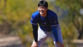 大谷翔平、元MLB監督から“帰塁講座”　新スライディングに続き…OP戦直前に走塁練習