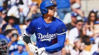 大谷翔平のOP戦初マルチを指揮官称賛　志願の4打席…“バット破壊”にご機嫌ジョーク