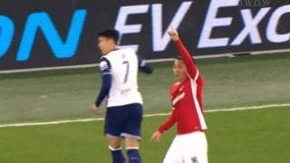 完勝！ AZ毎熊晟矢、韓国代表ソン・フンミンを“アクション守備”で封殺！「日韓対決は毎熊が優勢」「やるやん！」１対１からマイボールにした瞬間