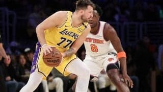 レイカーズがニックスを下して8連勝…延長に及ぶ激戦、ドンチッチとレブロンの2人で63得点