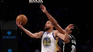 カリーがハーフコート付近からのターン3Pなど40得点…粘るネッツを振り切り3連勝