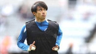 ヒザを検査の三笘薫は問題なし、指揮官「試合のオプションになる」