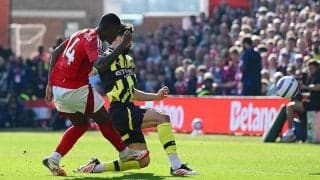 注目の上位対決は3位フォレストに軍配！　ハドソン＝オドイ終盤弾を堅守で守り抜き4位シティを撃破【プレミアリーグ】