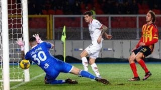 不振ミランが2点差引っくり返す逆転劇で連敗を「3」でストップ！　プリシックが殊勲のドッピエッタ【セリエA】