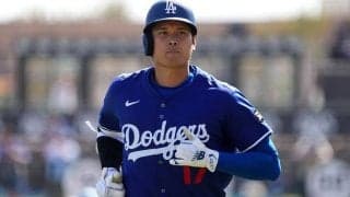 大谷翔平、OP戦初の無安打で打率.357　得点機で四球、5試合連続出塁も