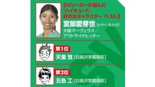 【ハイキュー‼×SVリーグ】大阪マーヴェラス宮部愛芽世が追いかけ続ける姉・藍梨の背中　白鳥沢学園１年生に重ねる高校時代の葛藤