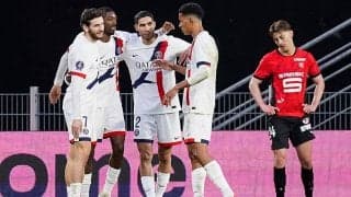 古橋亨梧が途中出場のレンヌに4発快勝のPSGがリバプールとの2ndレグに弾み！【リーグ・アン】