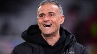 エンリケ監督がCLからのバウンスバックを期した選手たちを称える｢選手全員が一丸となって最高のチーム｣