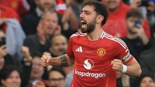 ｢我々にはもっとブルーノが必要｣ 直接FK弾の主将をアモリム監督が絶賛 ｢いつでも出場でき、ゴールやアシストが必要な時はいつも居てくれる｣