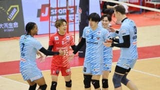 SVリーグ男子　サントリーが開幕節の雪辱を果たし大阪Bの連勝をストップ