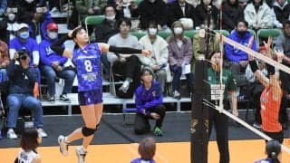 SVリーグ女子　ホームで連勝の埼玉上尾がチャンピオンシップ進出へ前進