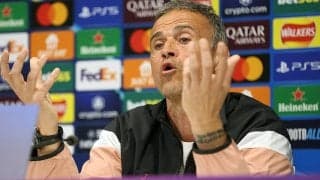 「選手全員が試合に出場したいと確信」ルイス・エンリケ監督が難所攻略へ決意「状況を好転させるために全力を尽くす」