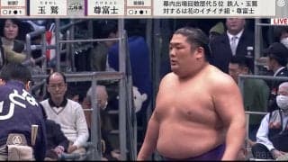 照ノ富士の視線が怖すぎる…ファン騒然 カメラが捉えた“一コマ” 弟子を見つめる様子に「怖いですね、あれね（笑）」元力士も恐々