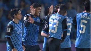 「全員の力のおかげ」見事なダイレクトシュートでチームをベスト8に導いた川崎Fのエリソン、上海申花戦の勝利を喜ぶ「大きな勝利を掴めた」