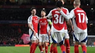 主力温存アーセナル、PSVにドローも1stレグの大アドバンテージ生かして2季連続ベスト8【CL】