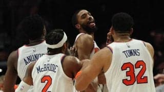 ミケル・ブリッジズが逆転3Pブザービーター…劇的勝利を飾り”元祖比江島ポーズ”も披露