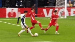 毎熊晟矢を翻弄！ 韓国代表ソン・フンミン、“巧妙フェイク”から絶妙アシスト「仕掛けが効いた」「毎熊のサイドを制した」日韓対決で完勝した決定的瞬間