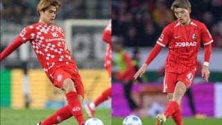 【ブンデス第26節プレビュー】佐野海舟の3位マインツvs堂安律の5位フライブルクによる日本人上位対決