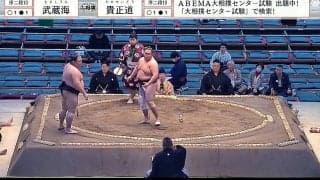 「手をつけ！」審判長の親方が“激おこ”、取組を強制ストップ 立ち合い不成立で土俵に緊張感