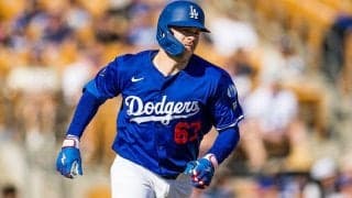 来日中にまさかの通告…ド軍27歳捕手がマイナーキャンプへ、東京ロースター入りも悲劇