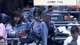 「誰、この美人」「お姉さん可愛い」大相撲中継に柏木由紀…？ 大阪名物アイスの売り子さんに「似てる」ファン熱視線